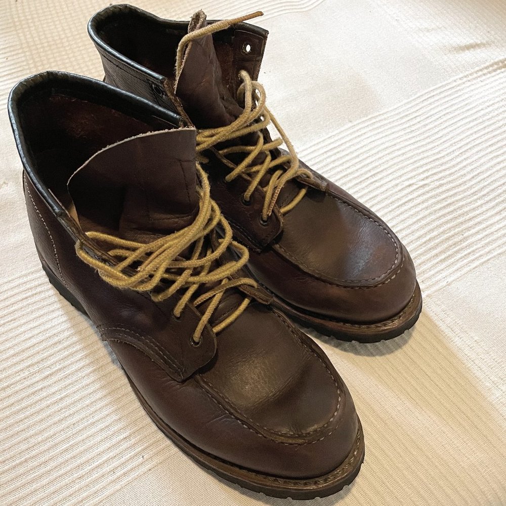 Red Wing® Moc Toe Distressed Size 10